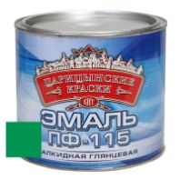 Эмаль ПФ-115 Ярко-зеленая 1,9 кг. "Царицынские краски"