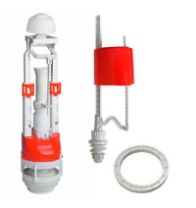 Арматура "Инкоэр" D=40мм. нижняя подводка, пласт. кнопка