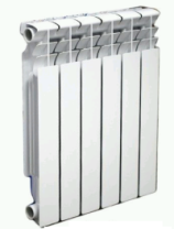 Радиатор алюминиевый 500х80 6 секций 