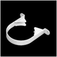 Хомут трубы "ТН ОПТИМА" белый