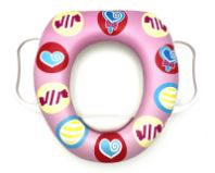 Сиденье для унитаза детское мягкое с ручками