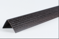 Угол отделочный ПВХ 20х20 мм. L=2.7 м. 007 черный
