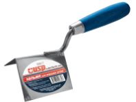 Кельма угловая наружая 60х60х80 мм. "Uspex", деревянная ручка