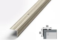 Профиль угловой ПУ 03.1800.091, дуб темный