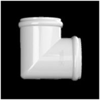 Угол желоба "ТН ОПТИМА" белый 90