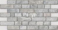 Панель ПВХ 0,4х955х488 кирпич "Ретро серый"