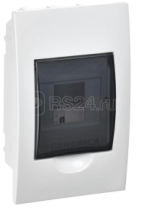 Бокс пластиковый встр. ЩРВ-П-4 IP 41, прозрачная дверь "IEK GENERICA"