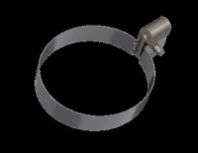 Хомут трубы "ТН ОПТИМА" серый