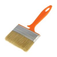 Кисть плоская 4" (100 мм) "TOOLBERG" искуственная щетина, для водных красок