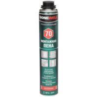 Пена монтажная "Donewell" 70 профессиональная всесезонная 1000мл.
