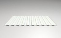 Профнастил С8 1200(1150)х2000 мм. белый RAL9003 RETAIL