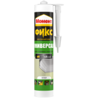Купить Клей монтажный акриловый белый "Момент FIX" Универсал, картридж 380 гр. недорого Клей монтажный акриловый белый "Момент FIX" Универсал, картридж 380 гр.