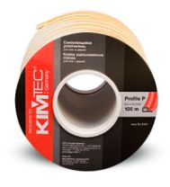 Уплотнитель P-профиль 9х5,5 мм. белый 100 м.