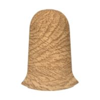 Угол наружный ПВХ 55 мм "Идеал" №206  Дуб коньячный