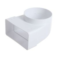 Соединитель канала прямоугольный/круглый 60х204, ф125