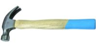 Молоток-гвоздодер 450 г. "TOOLBERG" кованый, деревянная ручка