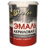 Эмаль акриловая "ВИТ Color" п/г RAL 1015 бежевая 1 кг