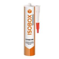 Герметик "ISOBOX" универсальный силиконовый белый 260 мл