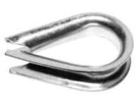 Коуш для стальных канатов оцинк. 10 мм.