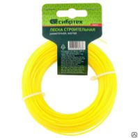 Леска строительная разметочная 100м d1мм, желтая