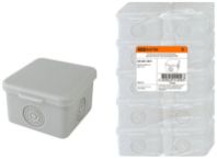 Коробка распр. ОП 65х65х50 мм. IP54, "TDM" 4 вх.