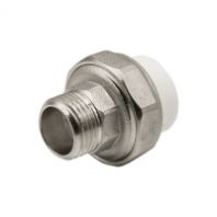 Купить Муфта PP-R 20х1/2'' штуцер, разъемная недорого Муфта PP-R 20х1/2'' штуцер, разъемная