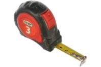 Рулетка 5,0 м. х 19 мм. "Korvus" обрезиненный корпус