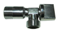 Кран шаровый 1/2"х1/2" ш/ш, с отражателем