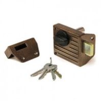 Замок накладной "Зенит" ЗН 1-2.1 бронза