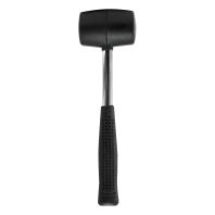 Киянка 450г. "Политех" резиновая, металлическая ручка, черная