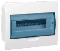 Бокс пластиковый встр. ЩРВ-П-12 IP 41, прозрачная дверь "ИЭК"