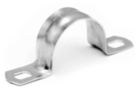 Скоба креп. кругл. d=20мм двухлапк.метал. ДКС 53355