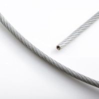 Трос для растяжки в оплетке ПВХ 5 мм./6 мм./46657