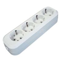 Колодка удлинителя с/з 4-м АВС-пл."У", UNIVersal Е304