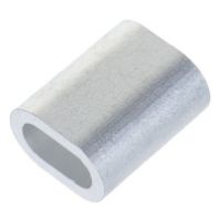 Наконечник троса алюмин. 4мм. 2шт