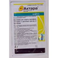 Купить Средство от вредителей "Актара" 4 гр. недорого Средство от вредителей "Актара" 4 гр.