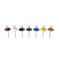 Гвоздь с декор. шляпкой (светло-коричневый) (80 шт)