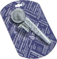 Лейка душевая "Центр Сантехники" 1 режим + кронш., хром