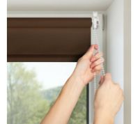 Штора рулонная Shantung 40х160см шоколад