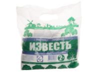 Известь-пушонка гашеная 2 кг. п/э пакет СТС