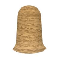 Угол наружный ПВХ 55 мм "Идеал" №231/217 Дуб темный