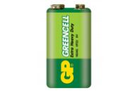 Элемент питания тип PP3 "GP" солевой, 1 шт. на блистере (1604G 6F22)