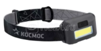 Фонарь налобный LEDx3 "Космос" 3xAAА 160Лм, KOC-H101-COB