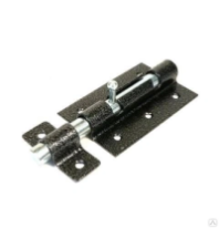 Задвижка ЗД-09 пол.серебро