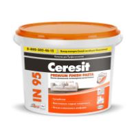 Шпаклевка готовая "Церезит"полимерная IN95 5 кг. 