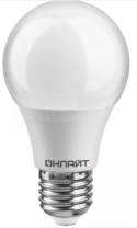 Лампа светодиодная E27 A60 7Вт 4000К "Онлайт" 610Лм (71648/4670004716489)