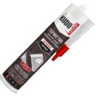 Клей-герметик битумный "KUDO" для кровли, черный 280мл.