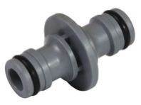 Соединитель шлангов штуцерный 1/2" "Uspex" Классик, пластик