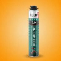 Клей-пена "KUDO" PROFF 28+ для строительных блоков и кирпича всесезонная 1000 мл.