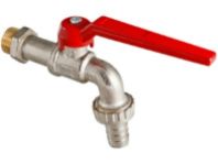Купить Кран шаровый 1/2" нар., с носиком недорого Кран шаровый 1/2" нар., с носиком
